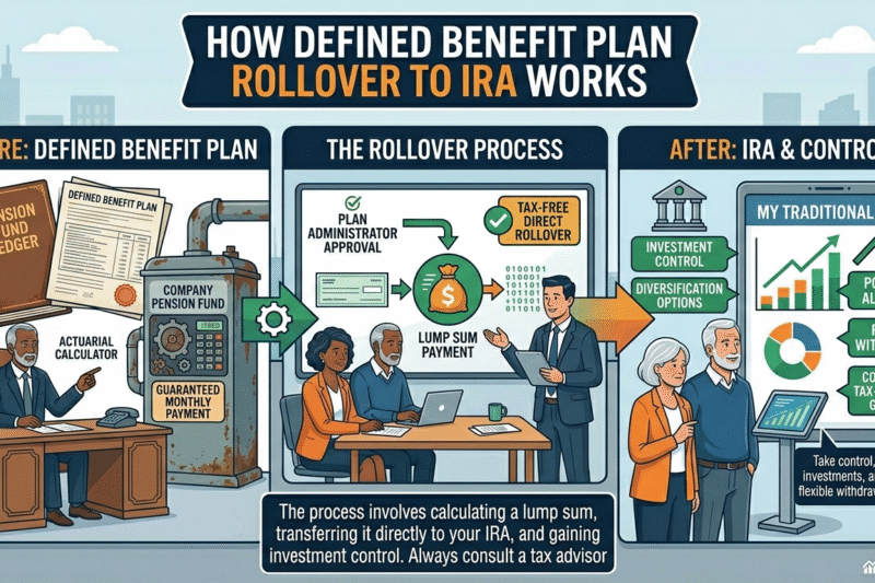 How Defined Benefit Plan Rollover to IRA Works