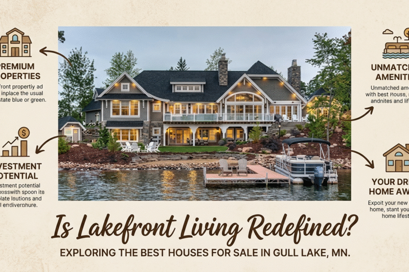 Lakefront Living Redefined: Exploring the Best Houses for Sale in Gull Lake, MN