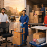 Packers and Movers helping with safe house shifting