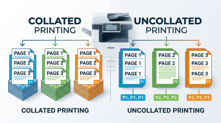 what does collate mean when printing
