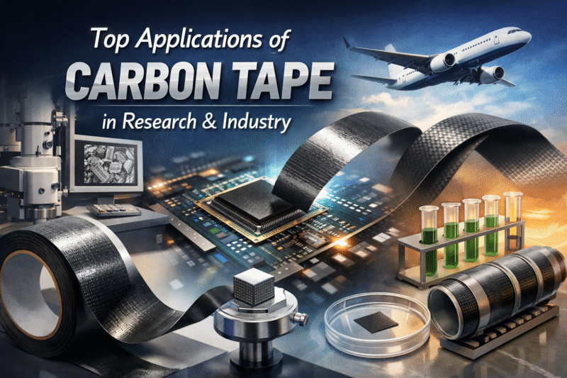 Top Applications of Carbon Tape in Research and Industry
