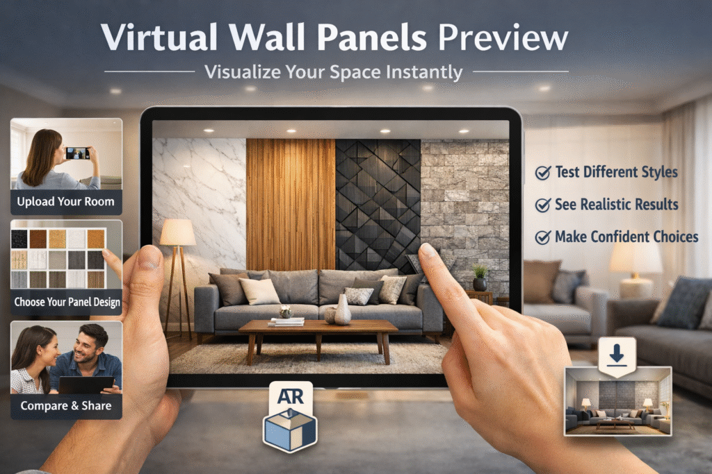 Virtual Wall Panels Preview