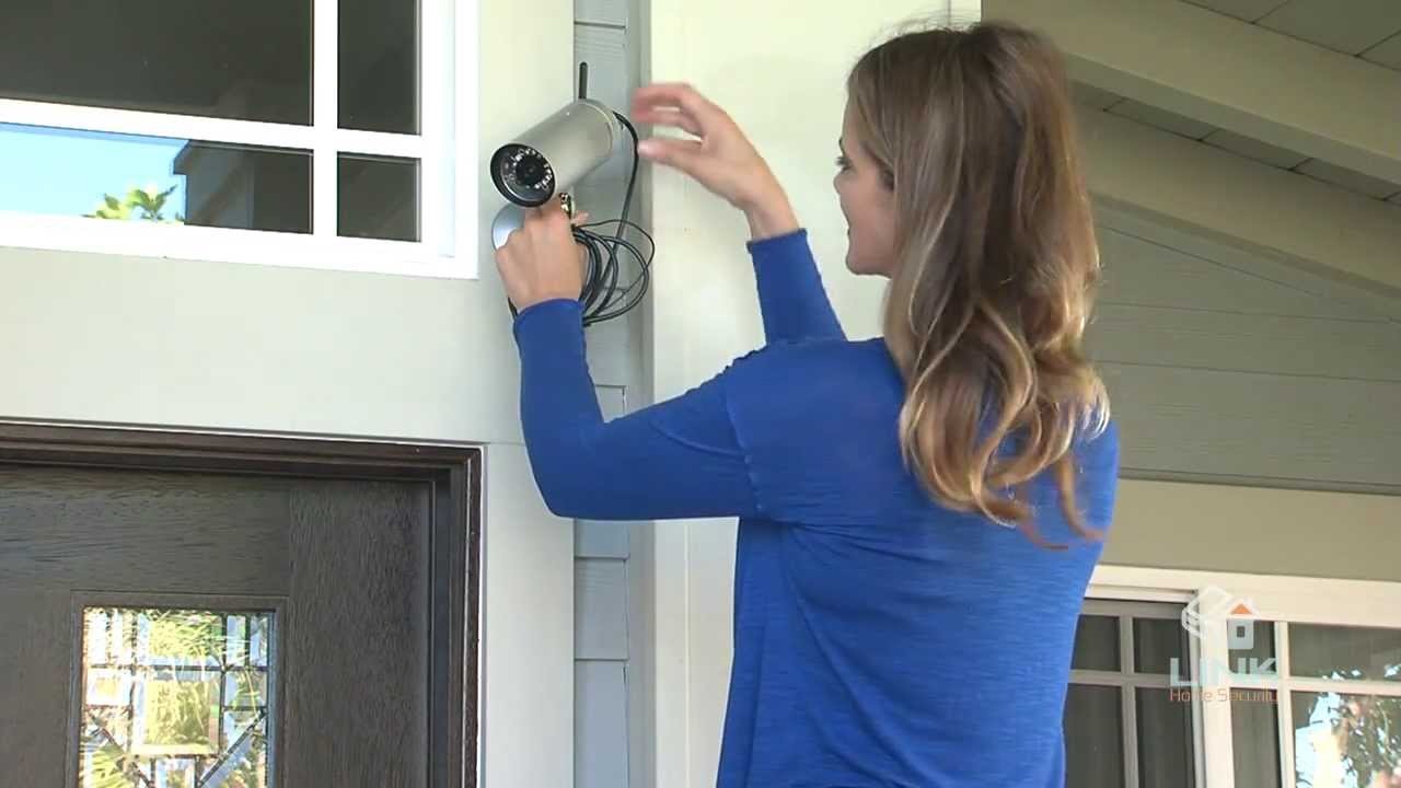 home security camera installation