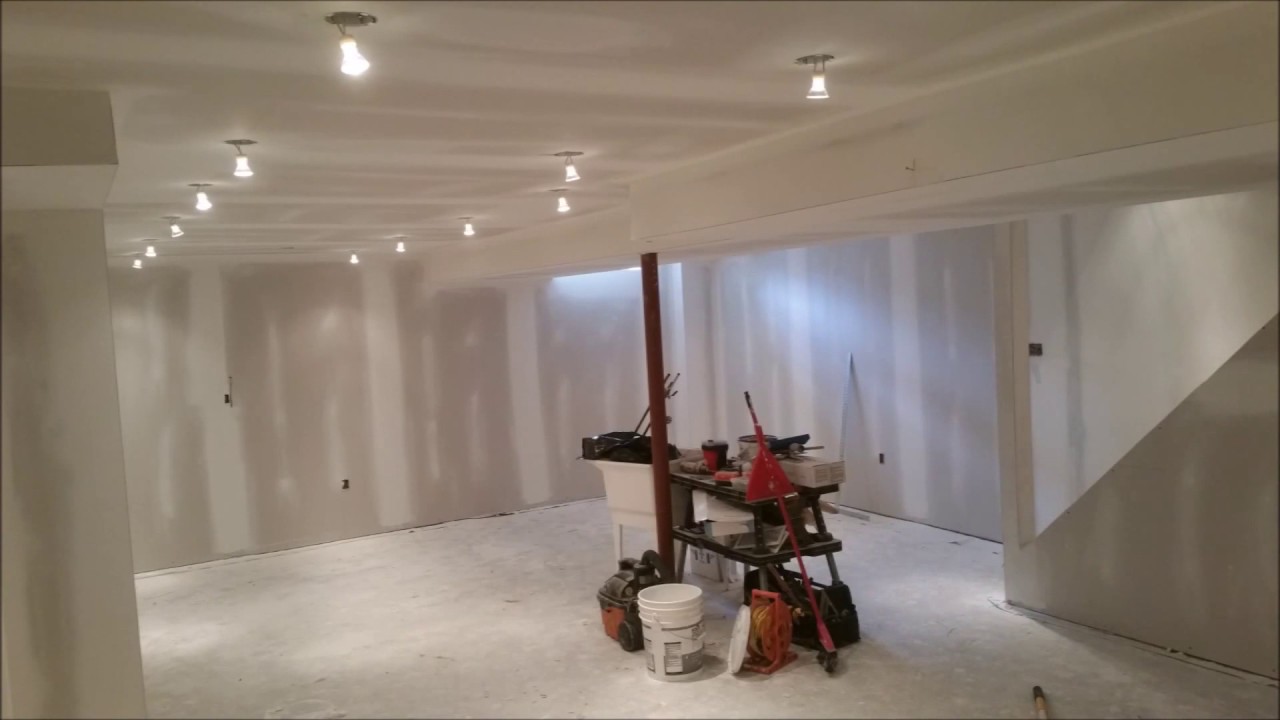 Basement renovation