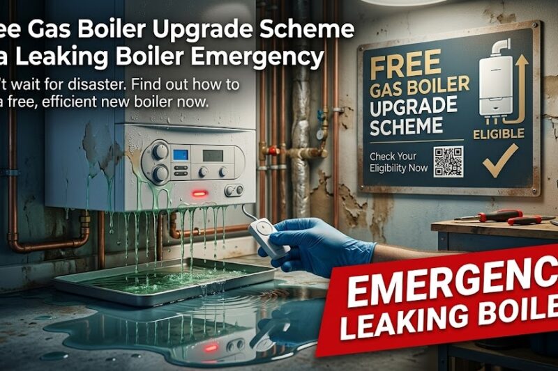 Free Gas Boiler Upgrade Scheme Is a Leaking Boiler Emergency